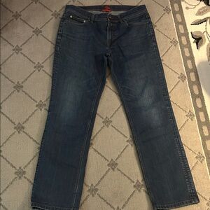 L.L. Bean Men's Cliffside Cordura Straight Jeans